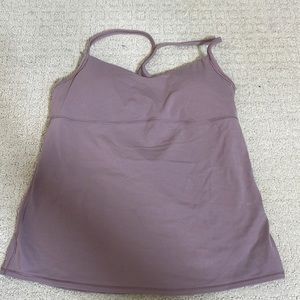 Athleta flora mauve bra top small